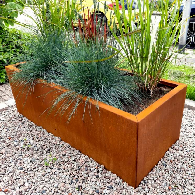 Cortenstaal plantenbak
