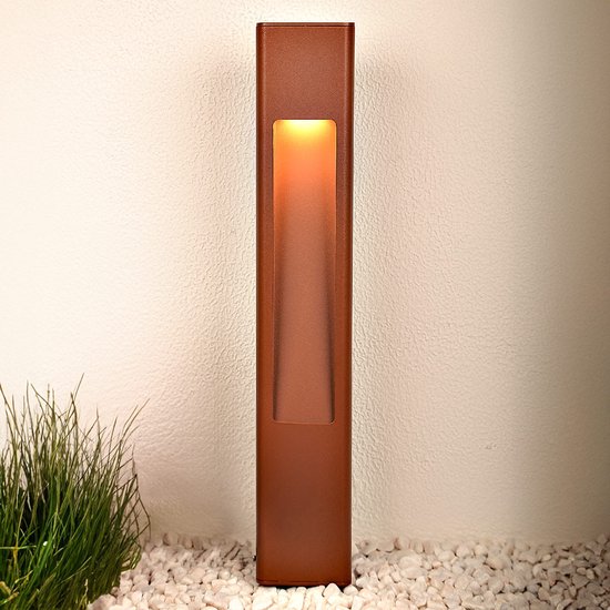 Cortenstaal tuinlamp